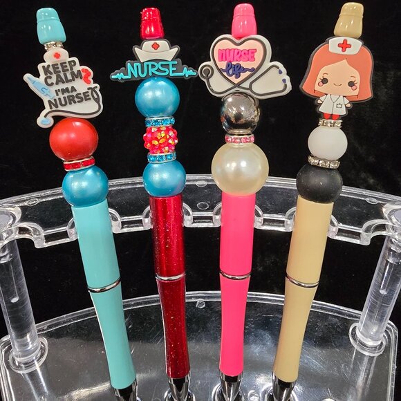 Pick-a Pretty Pen "Nurse" Themed Pens w/Black Ink by PenGwensPosh - Picture 3 of 3